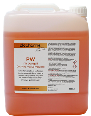 PW-ph dengeli ön yıkama şampuan, 5 Litre
